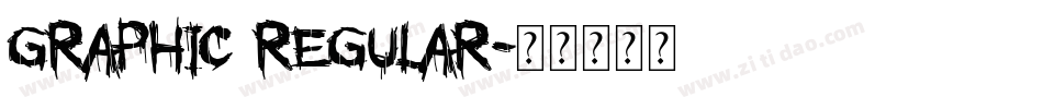 Graphic Regular字体转换